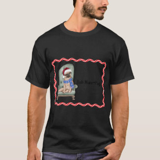 T-shirt Bah Hum-Pug -Amateur de pug de Noël pour vous-même