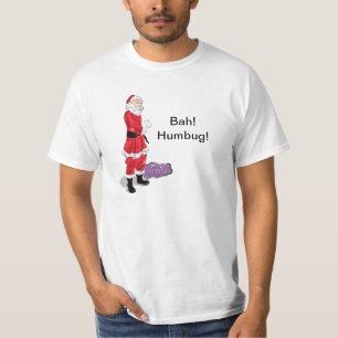 T-shirt Bah ! Humbug ! Père Noël