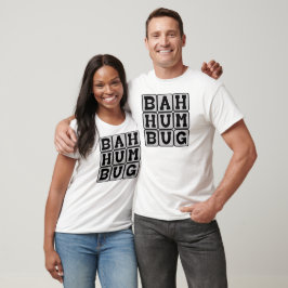 T-shirt Bah Humbug, sentiment anti-Noël