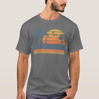 T-shirt Bahamas Beach Vacances été coucher de soleil Vinta