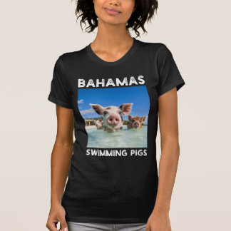 T-shirt Bahamas Pigs de natation Exuma