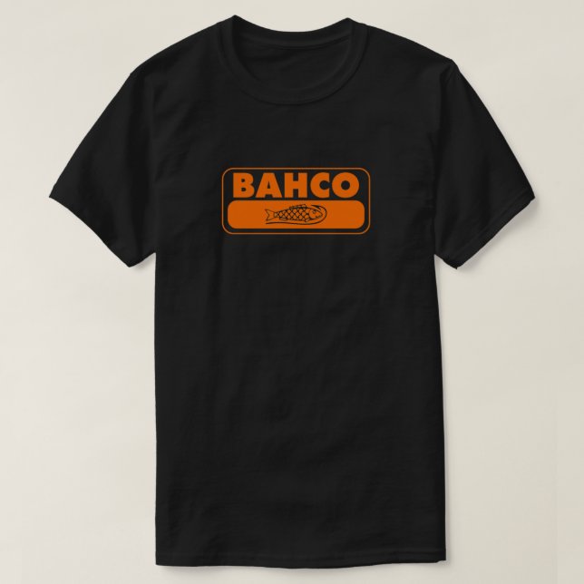 T-shirt Bahco Tools Orange Fish Logo design classique T-Sh (Design devant)