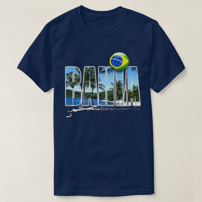 T-shirt bahia brasil (Design devant)