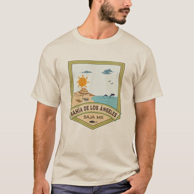 T-shirt Bahía de los Ángeles Baja California Sur Mexico (Devant)