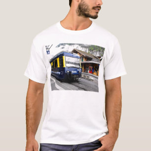 T-shirt Bahn Berner Oberland en Suisse