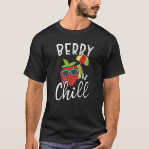 T-shirt Baie Chill Fraise Fruitarien Fraises 1