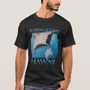T-shirt Baie de Kaihalulu Hawaii Manta Raies de mer Océan