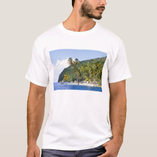 T-shirt Baie de Marigot, Sainte-Lucie, Caraïbes