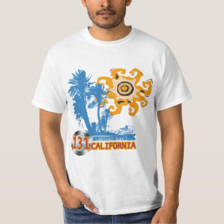 T-shirt Baie Flamant rose