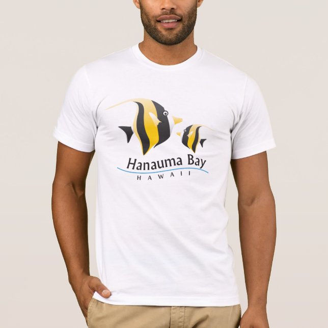 T-shirt Baie Hawaï de Hanauma (Devant)