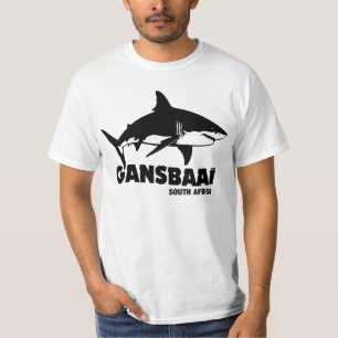 T-shirt Baignade avec de grands requins blancs - Gansbaai 