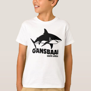 T-shirt Baignade avec de grands requins blancs - Gansbaai 