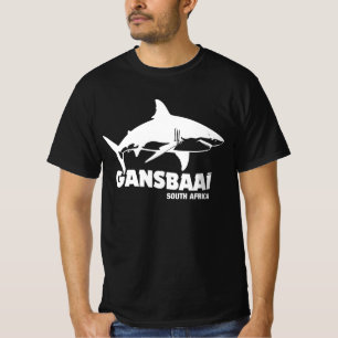T-shirt Baignade avec de grands requins blancs - Gansbaai 