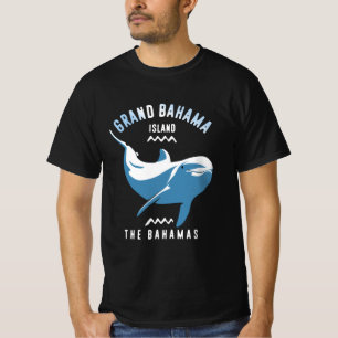 T-shirt Baignade avec Dolphins Grand Bahama Plongée sous-m