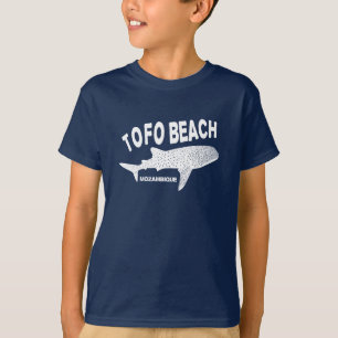 T-shirt Baignade avec requins de baleine - Tofo Beach Moza