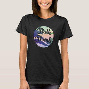 T-shirt Baignoire à bulles Relaxation Bombes de bain passi