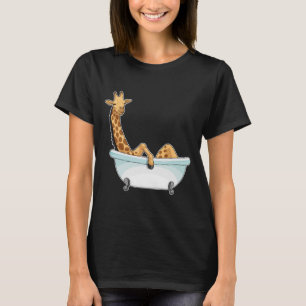 T-shirt Baignoire Giraffe