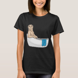 T-shirt Baignoire Meerkat