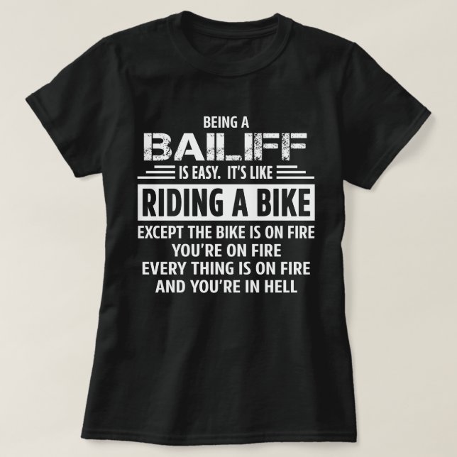 T-shirt Bailiff (Design devant)