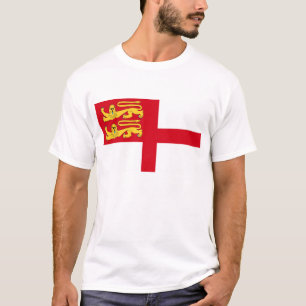 T-shirt Bailiwick Guernsey région sark île symbole