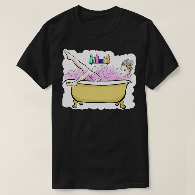 T-shirt Bain à bulles (Design devant)