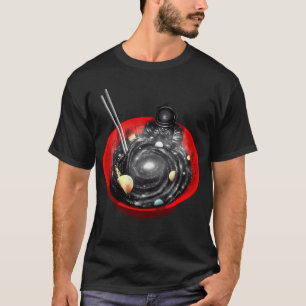 T-shirt Bain de ramen spatial
