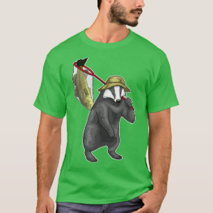 T-shirt Baireau de miel Fisher Pêche filet de pêche Poisso