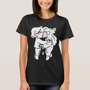 T-shirt baiser de poisson