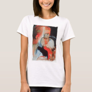 T-shirt Baiser en gros plan 1988