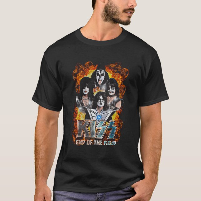 T-shirt Baiser - Fin Officielle Exclusive De La Route Tour (Devant)