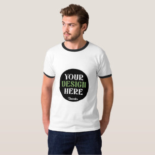 T-shirt baiser personnalisé, unique, élégant et minimalist