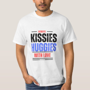T-shirt Baisers et huggies