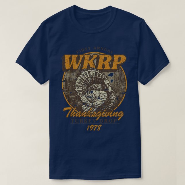T-shirt Baisse de la Turquie WKRP 1978 (Design devant)
