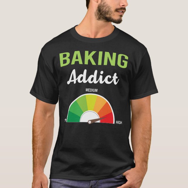 T-shirt Bake Bake Baker (Devant)