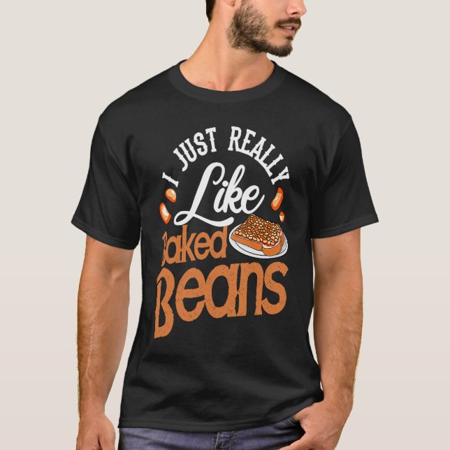 T-shirt Baked Beans   Canned Beans (Devant)