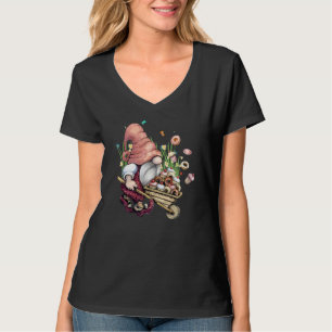 T-shirt Baker Gnomes Tomte Scandinavian Baking Garden Gno