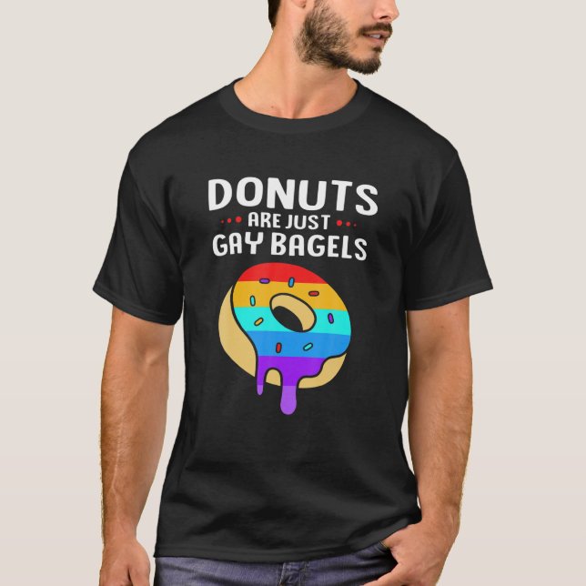 T-shirt Baker Humour Pour LGBT LGBTQIA Rainbow Gay pride D (Devant)