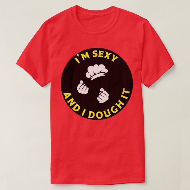 T-shirt Bakers Apron Funky Gâteau Baker Dons Pain Maker Gi (Design devant)