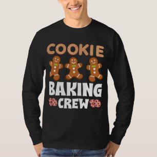 T-shirt Bakers Christmas Cookie Creative Family Baking Tea