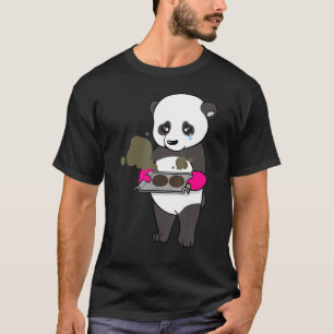 T-shirt Baking Gone Wrong Panda Bear Chef Cuisinier Baker