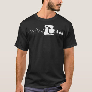 T-shirt Baking Hearbeat I Funny Pastry I Baker Baking