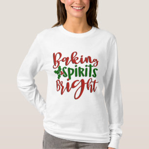 T-shirt Baking Spiritueux
