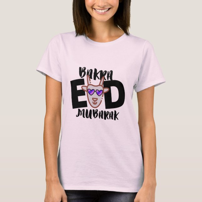 T-shirt Bakra Aïd Moubarak (Devant)