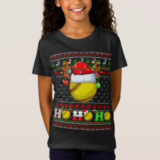 T-Shirt Bal de balle molle amusant Jeu d'arbre lumières la