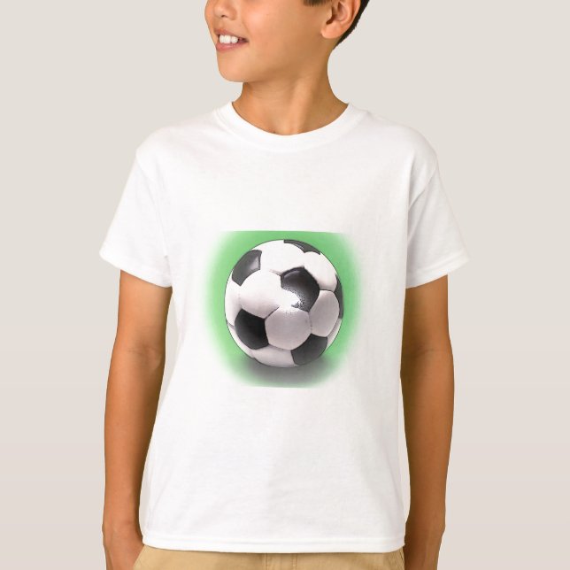 T-shirt Bal de football britannique (Devant)