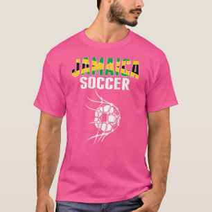 T-shirt Bal De Football Jamaïcain Sur Net Sup De Football