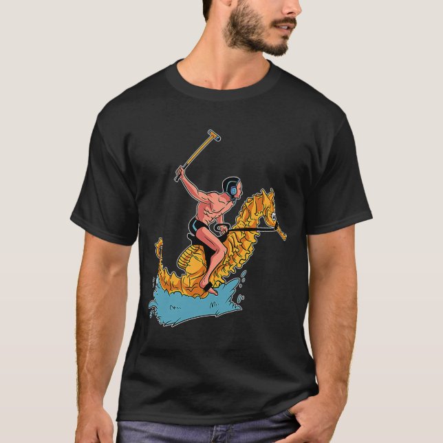 T-shirt Bal nautique entraîneur nageur (Devant)