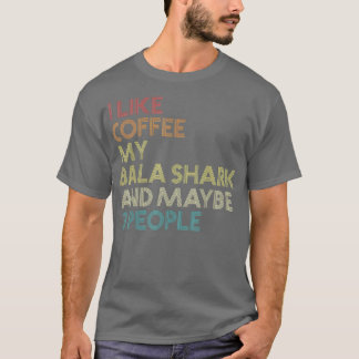 T-shirt Bala Shark Aquarium Fish Café Funny Vintage Retr