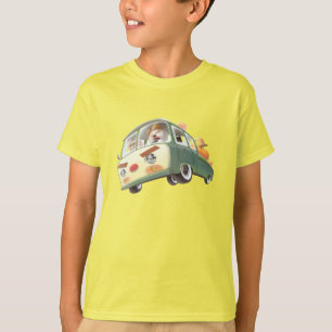 T-shirt Balade en Citrouille lunaire