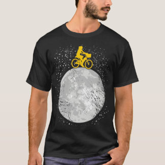 T-shirt Balade en vélo sur la lune Idée cadeau 2
